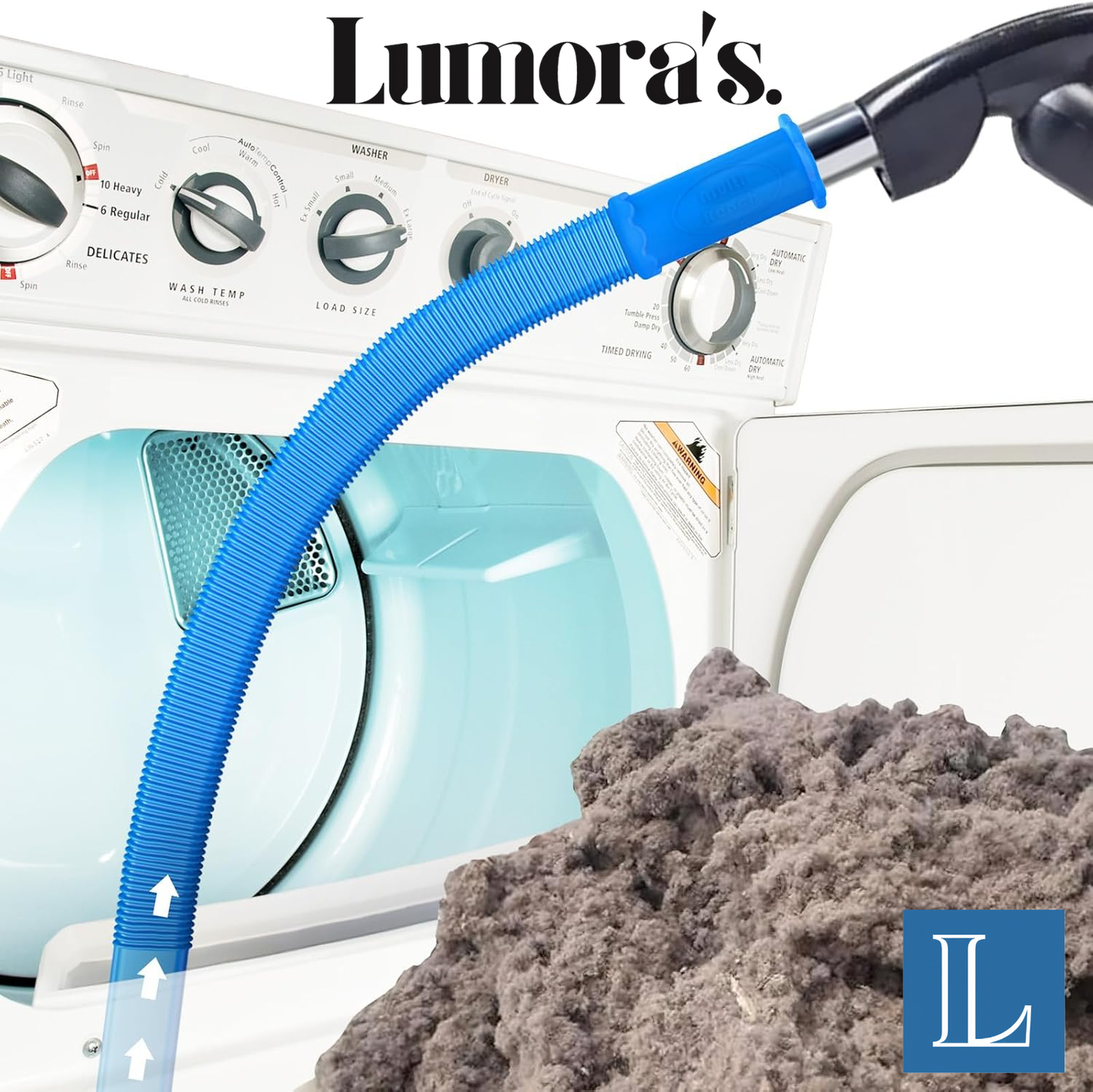 Lumora's™ Dryer Vent Safety Attachment